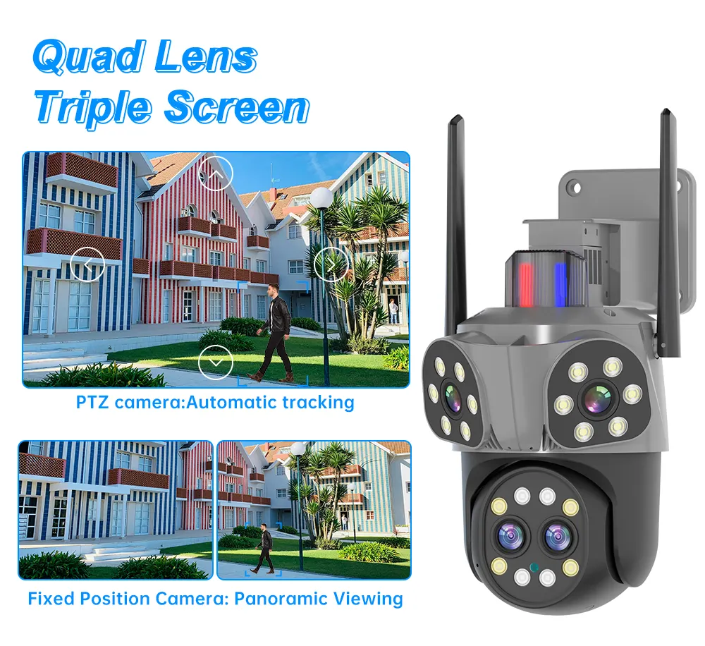 CWQ840, Wireless, wired network port, full-colour night vision